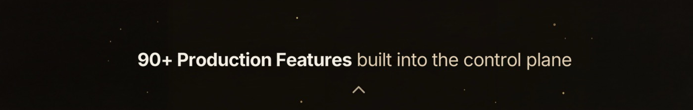 90+ Production Features