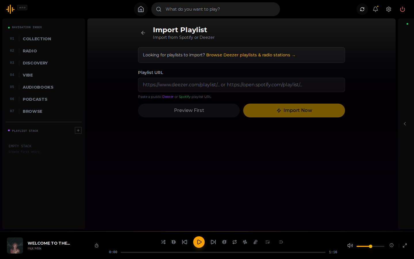 Import Preview