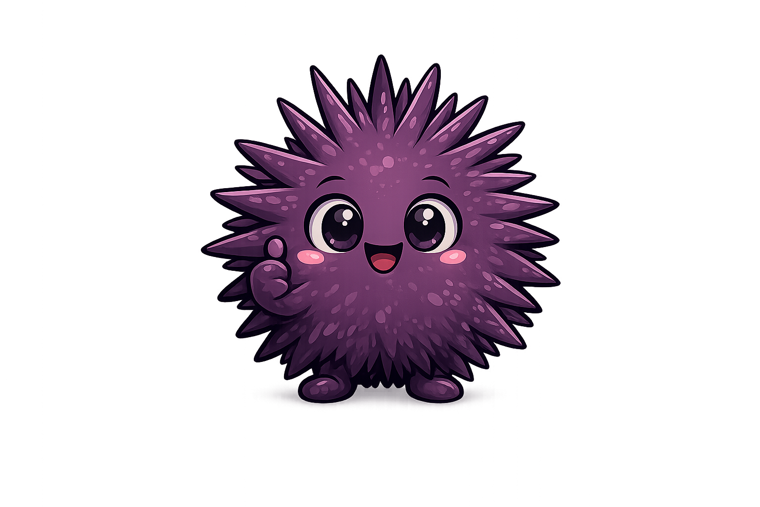 rizzo-pii mascot waving