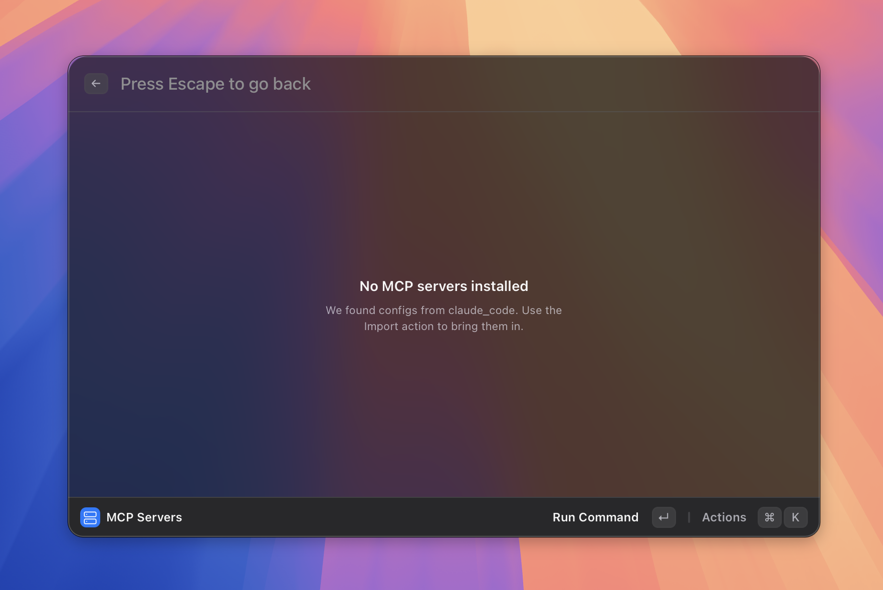 MCP servers