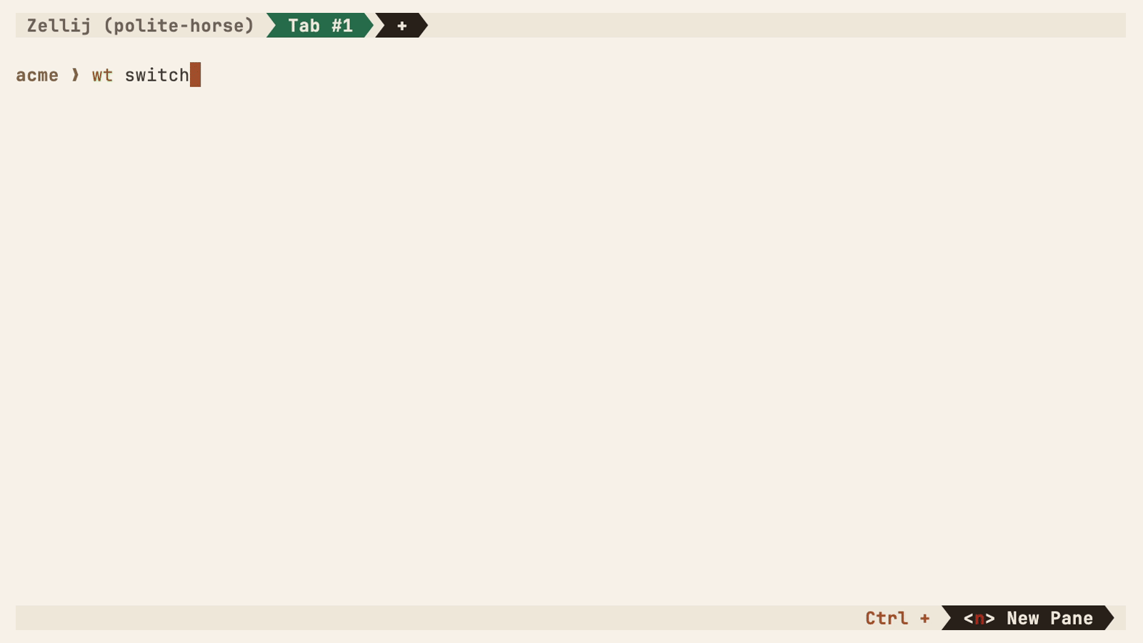 Worktrunk omnibus demo: multiple Claude agents in Zellij tabs with hooks, LLM commits, and merge workflow