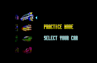 BS F-Zero Deluxe Blue Thunder machine select