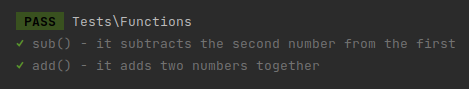 basic usage test output