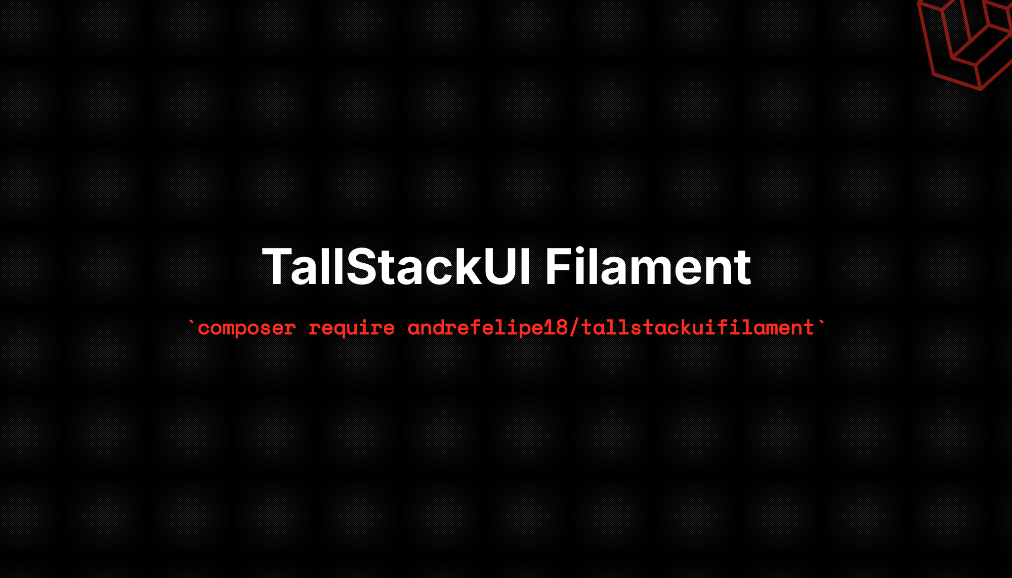 TallStackUI Filament