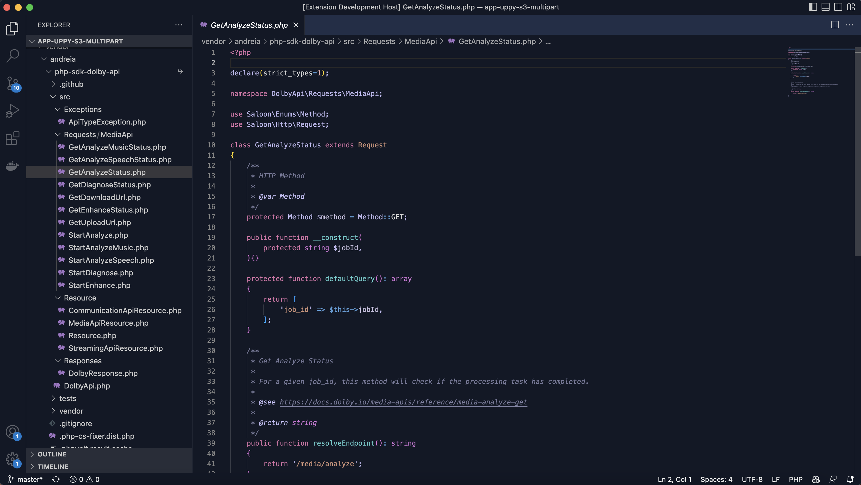 PHP Screenshot