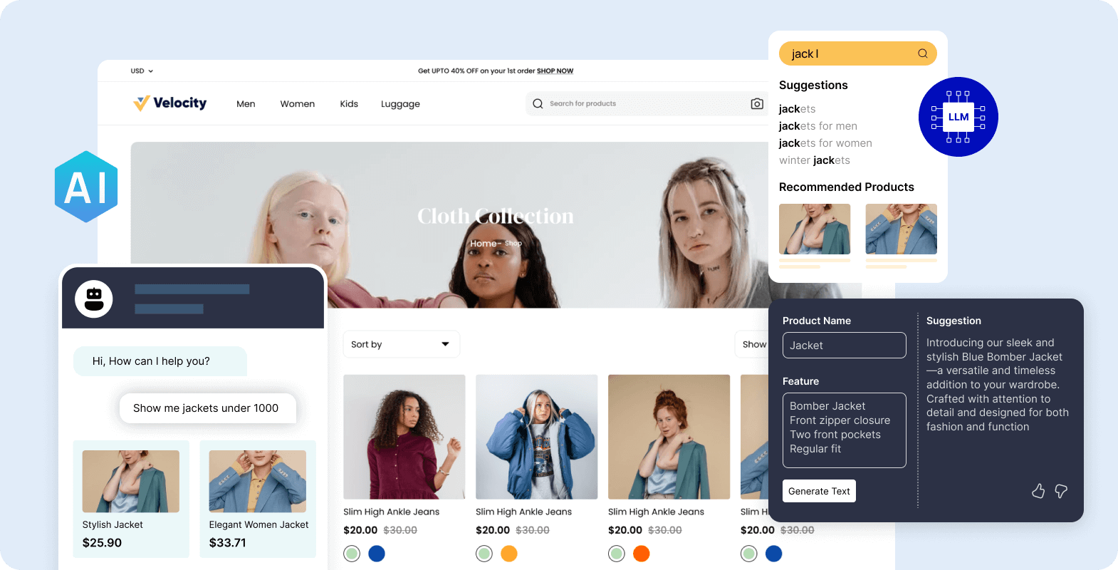 AI Powered eCommerce Examples