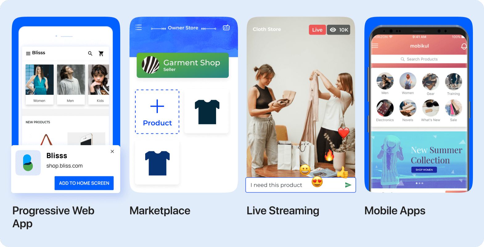 Commerce Store Examples
