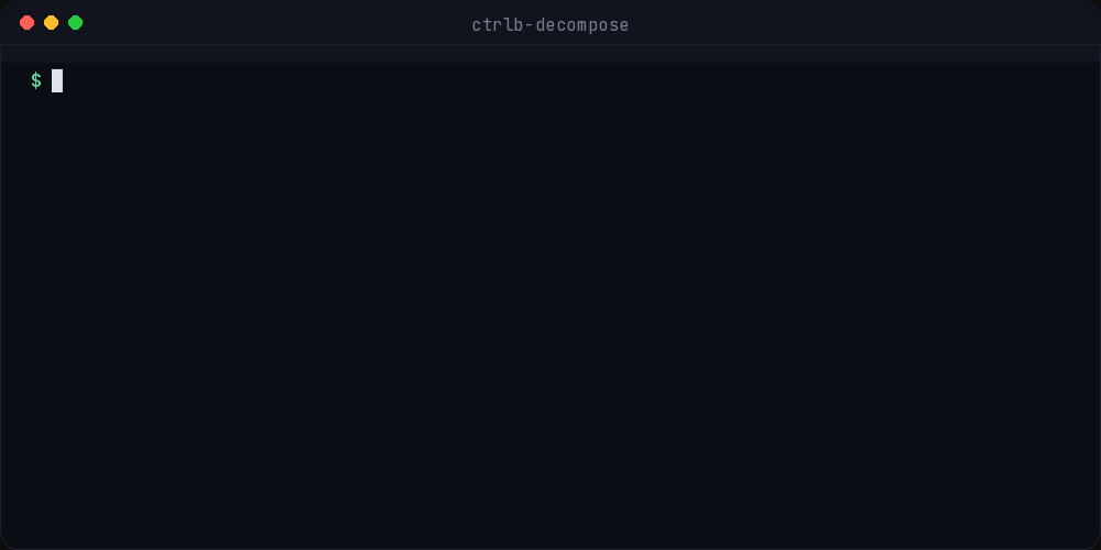ctrlb-decompose terminal demo