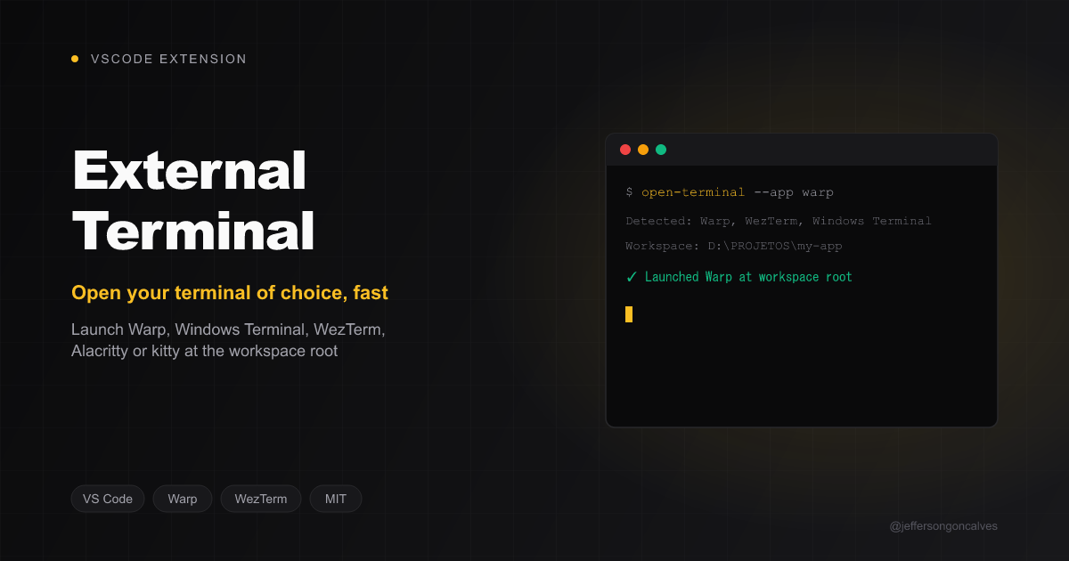 External Terminal Launcher