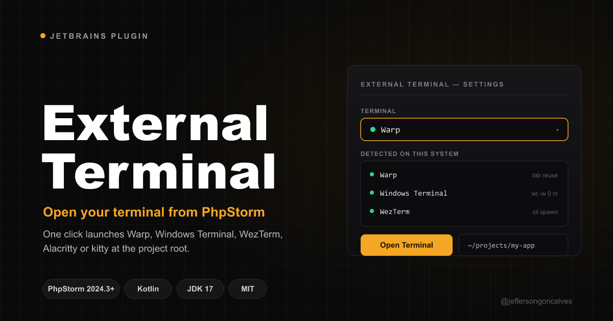 External Terminal Launcher