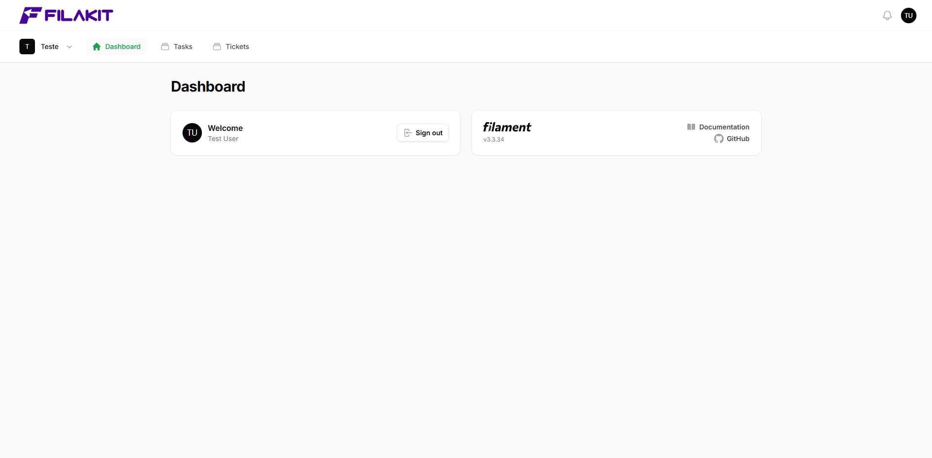 Preview Topbar Navigation