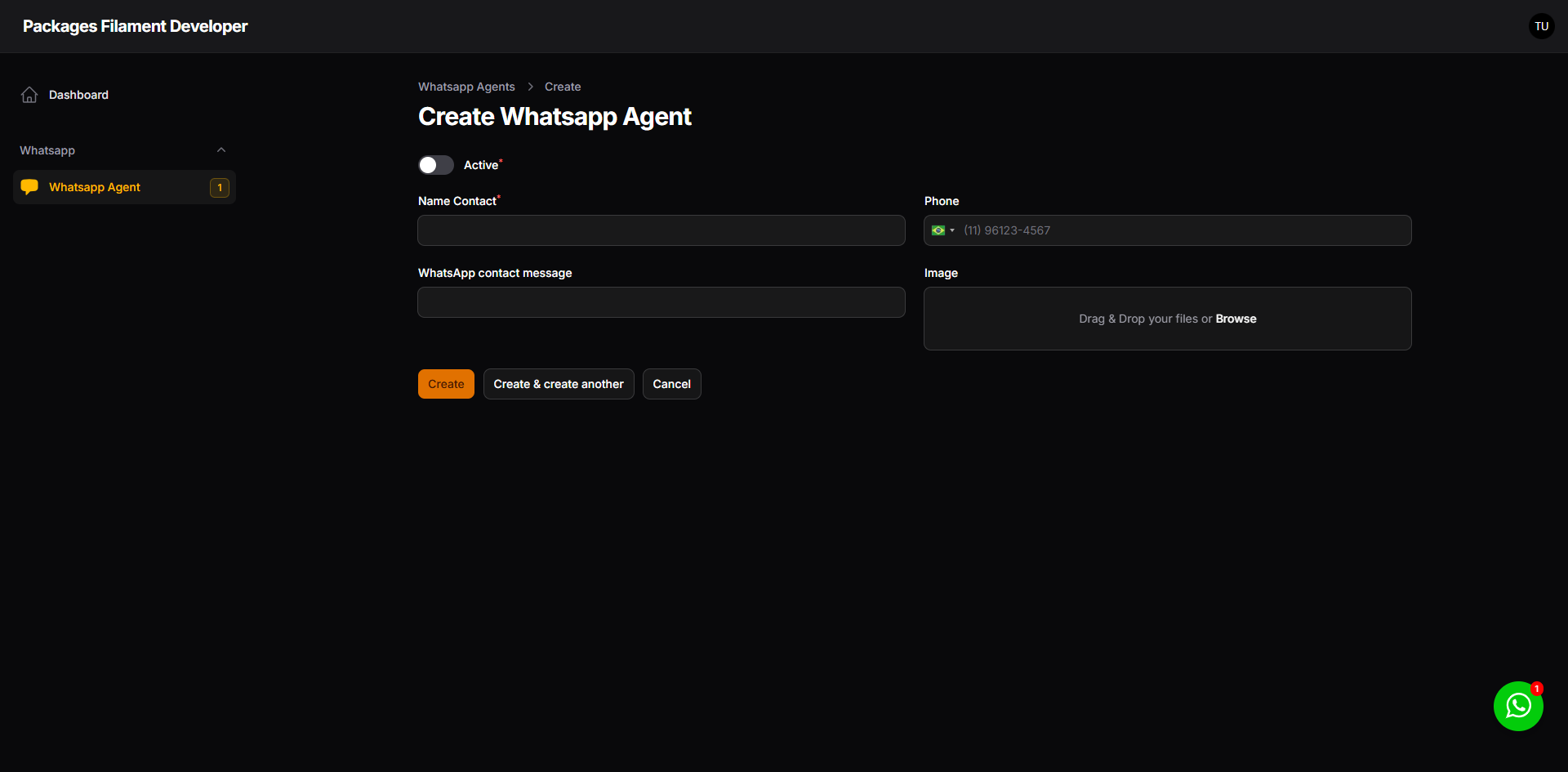 Create Agent