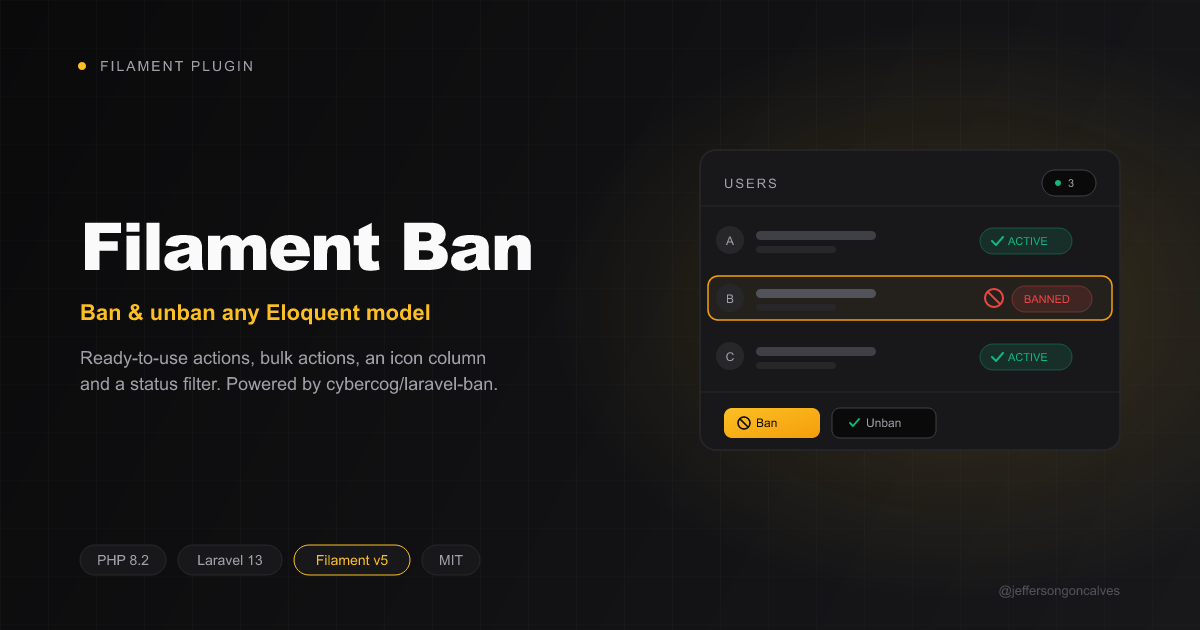 Filament Ban