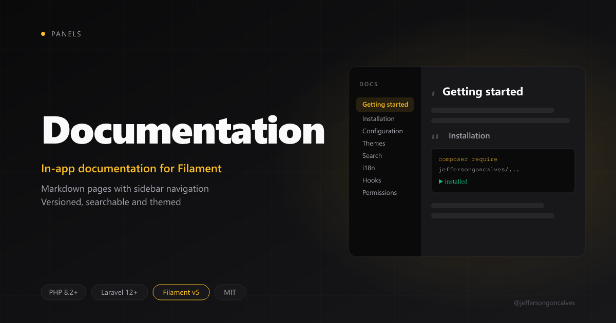 Filament Documentation