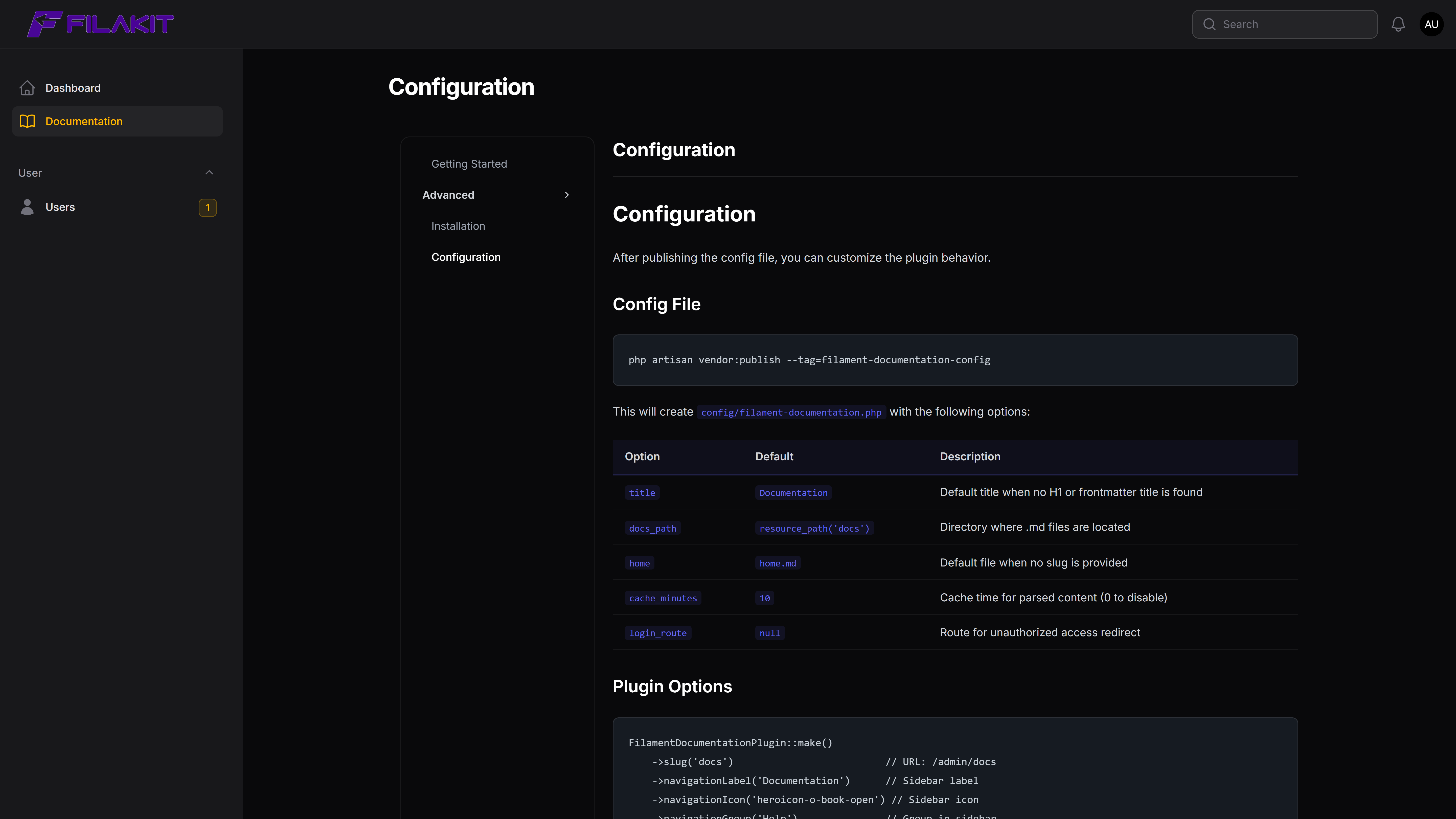 docs-configuration