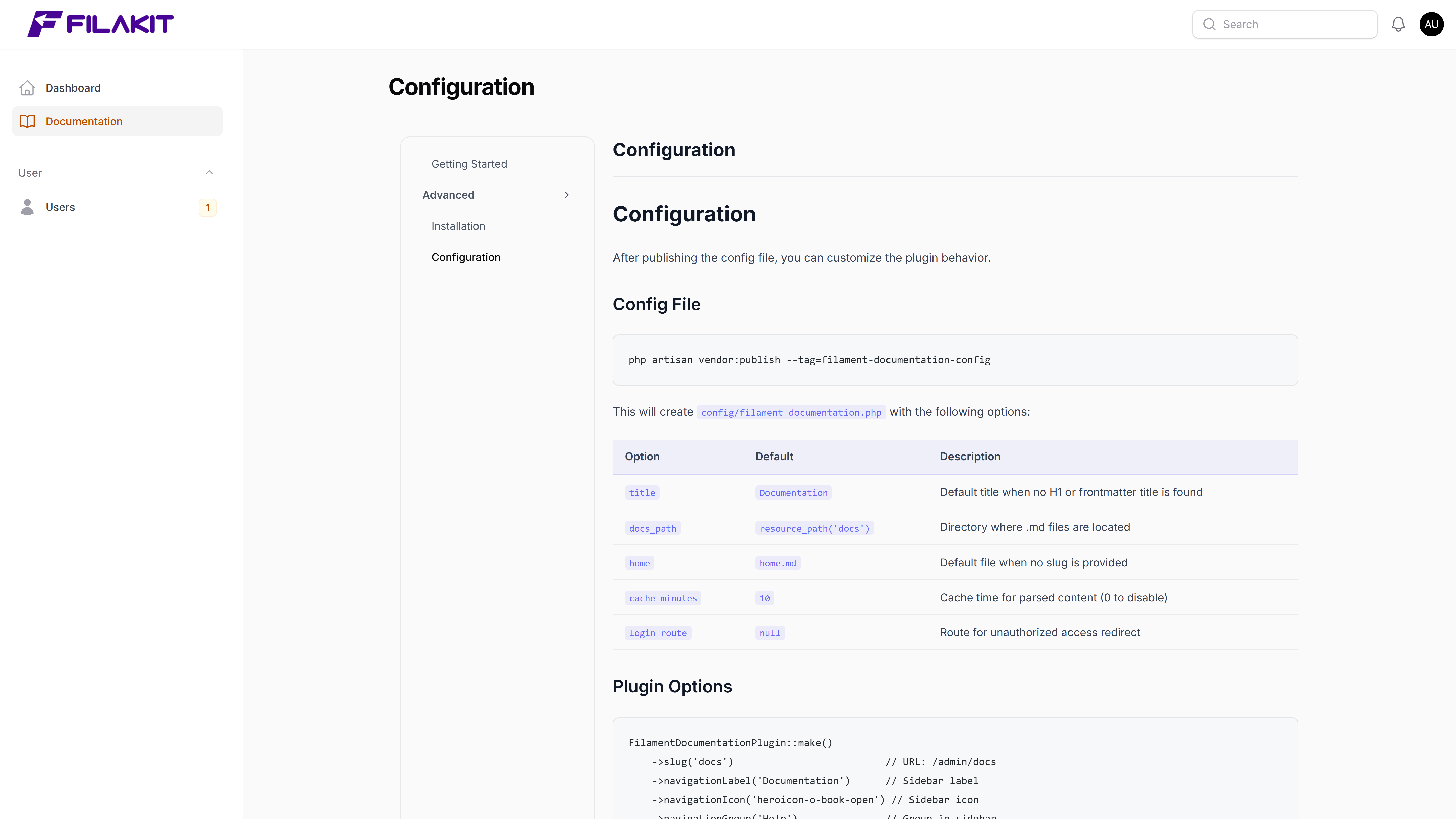 docs-configuration
