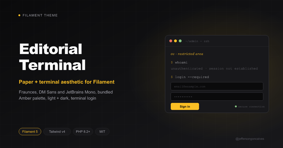 Filament Editorial Theme