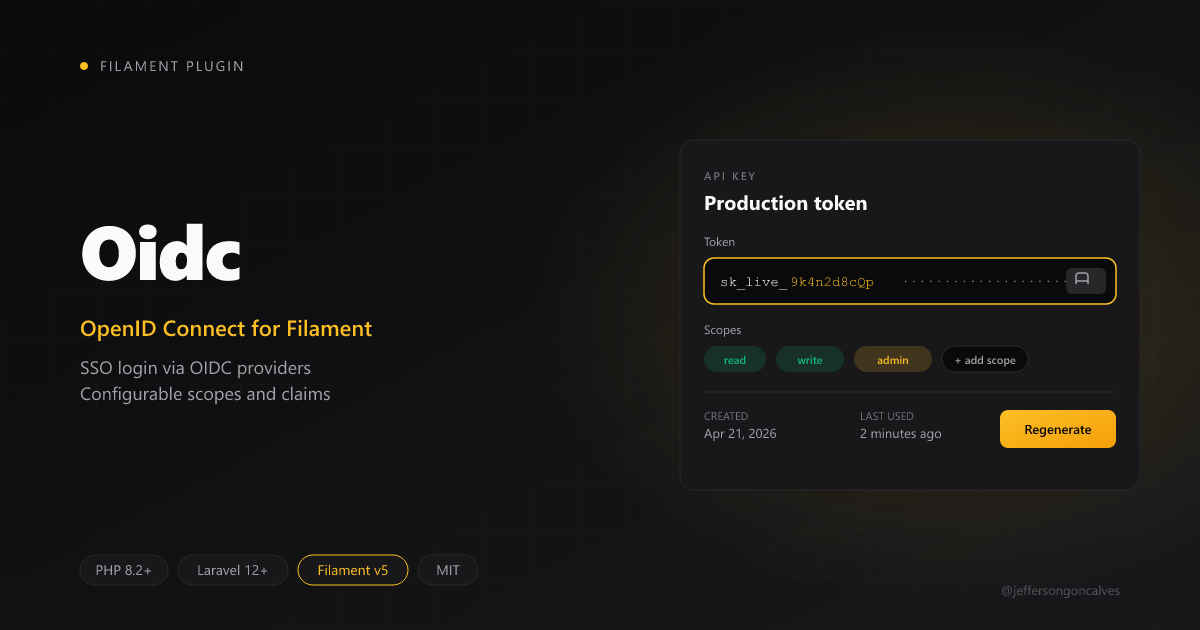 Filament OIDC