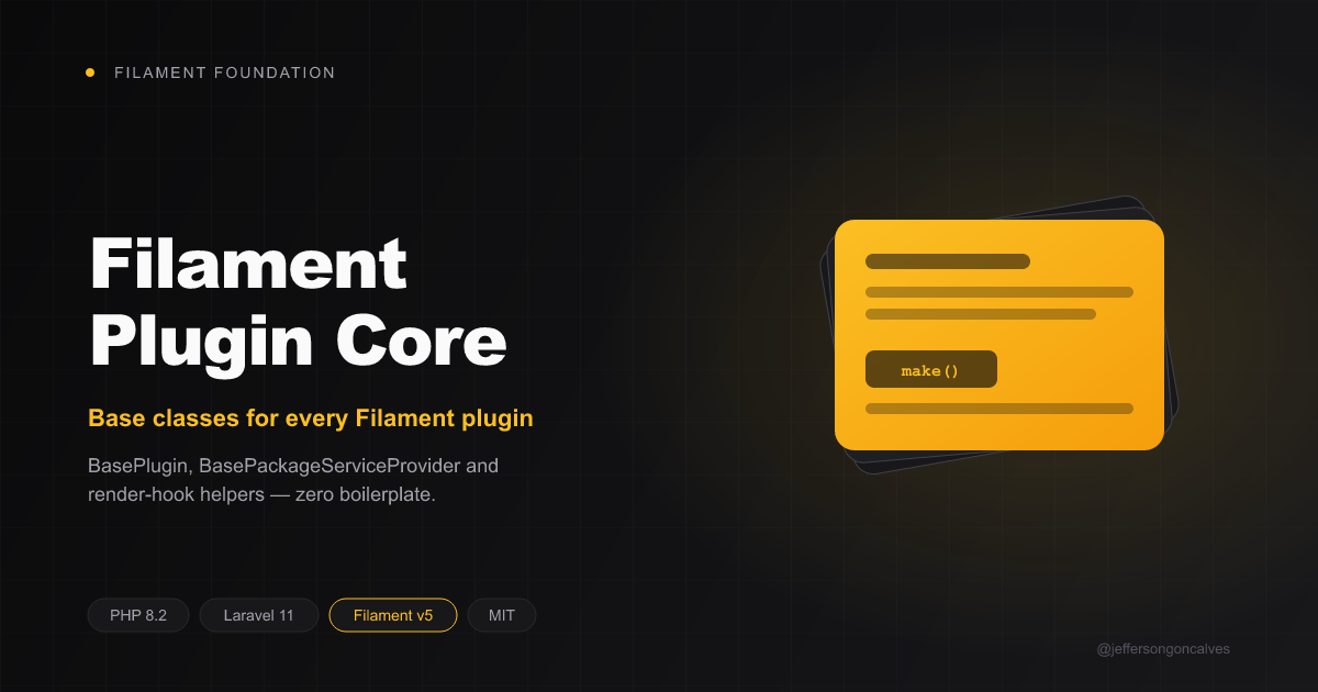 Filament Plugin Core