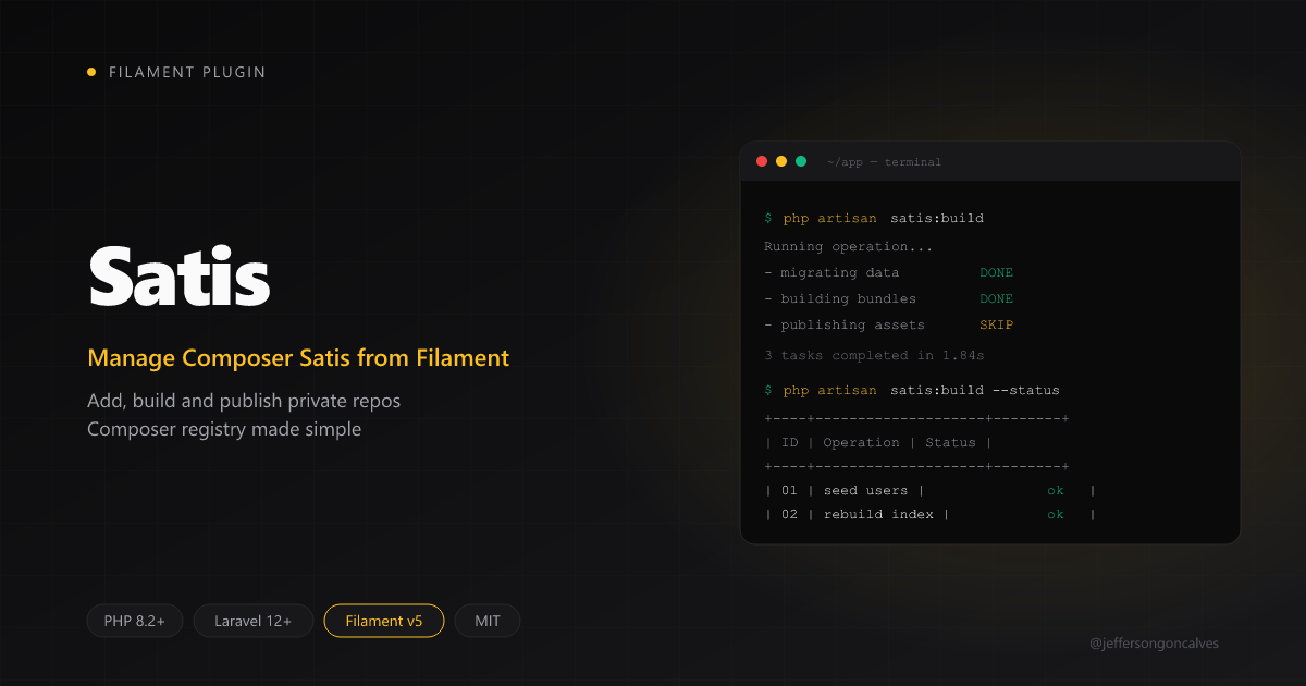 Filament Satis