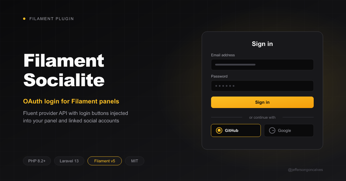 Filament Socialite