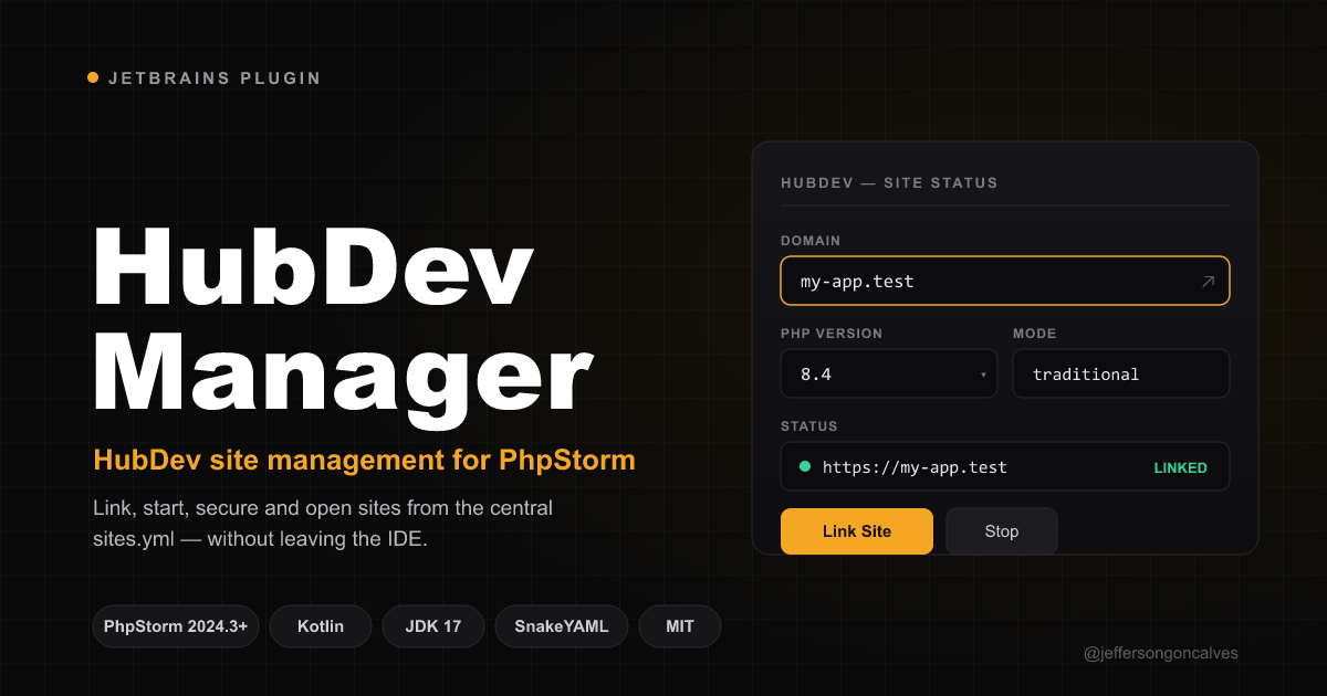 HubDev Manager