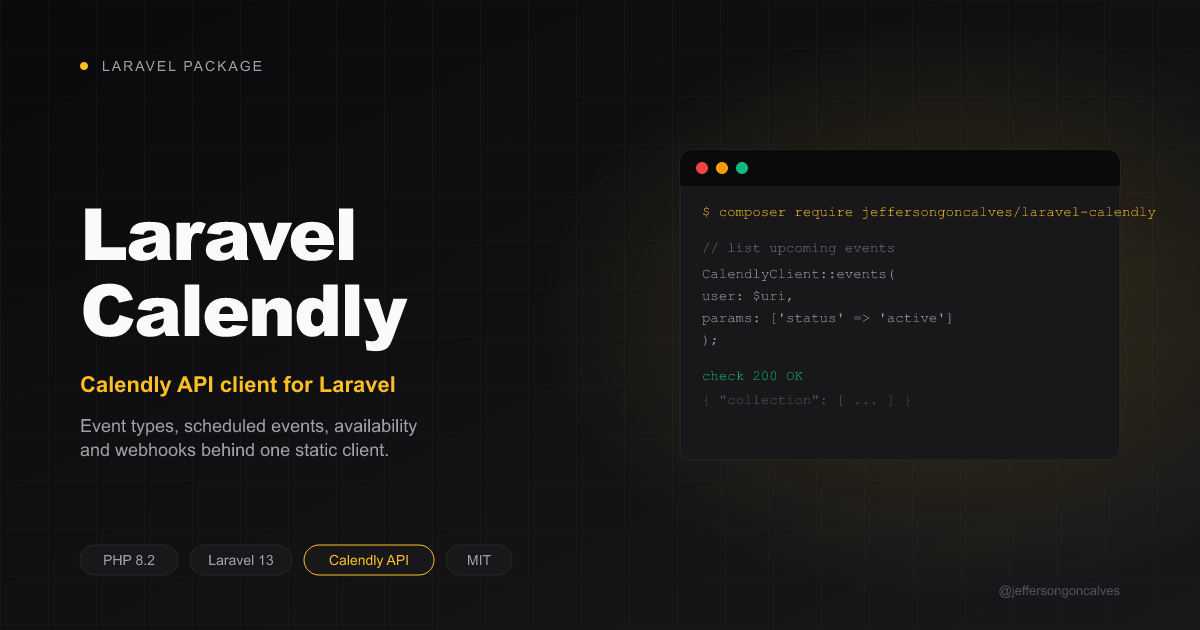 Laravel Calendly