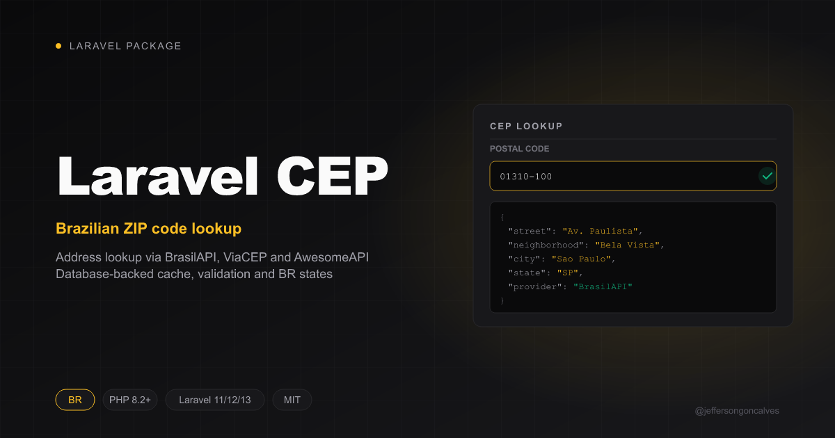Laravel Cep