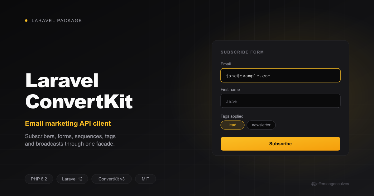 Laravel ConvertKit
