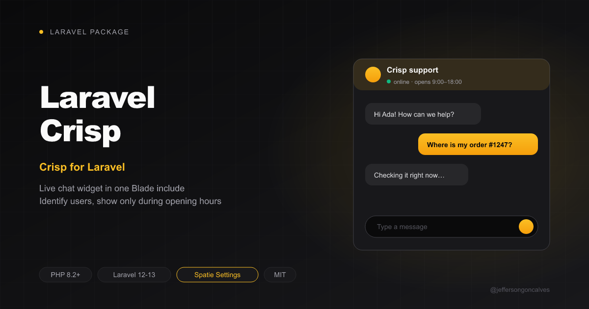 Laravel Crisp