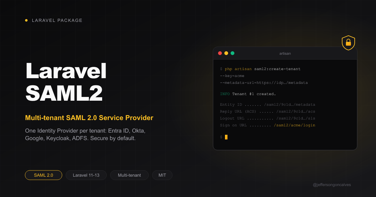 Laravel SAML2