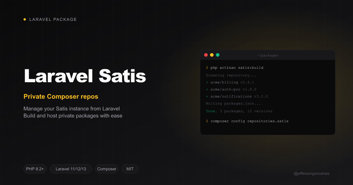 Laravel Satis