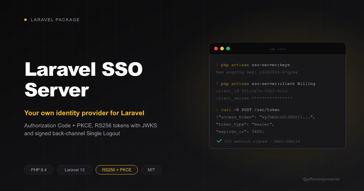 Laravel SSO Server