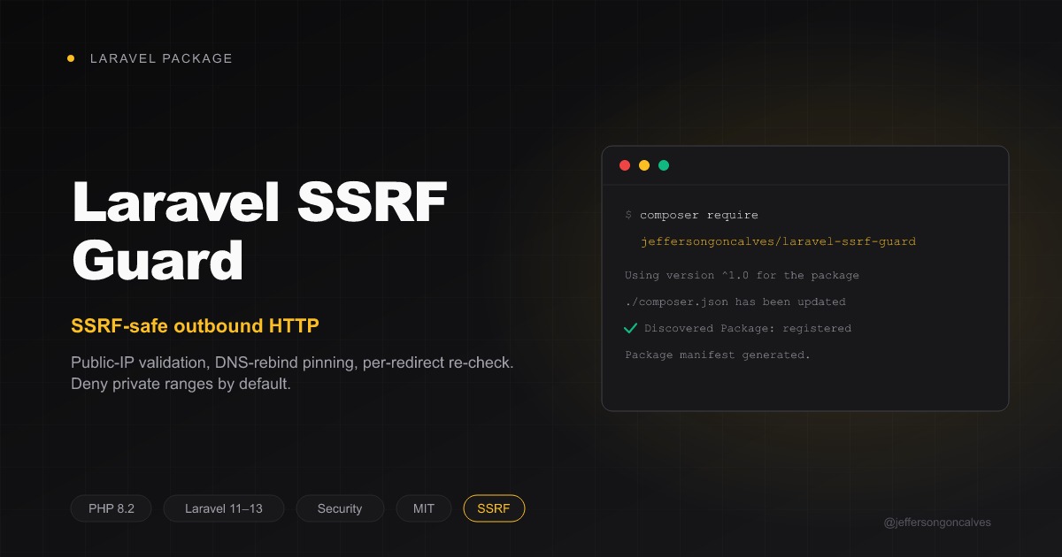 Laravel SSRF Guard