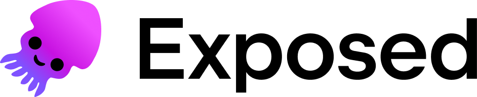 Exposed logo