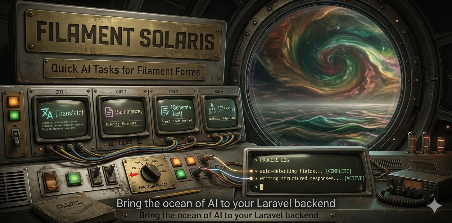 Laravel Filament Solaris