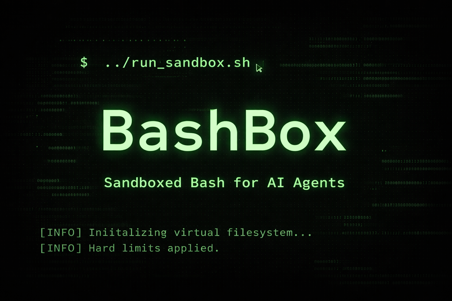 BashBox - Sandboxed Bash for AI Agents