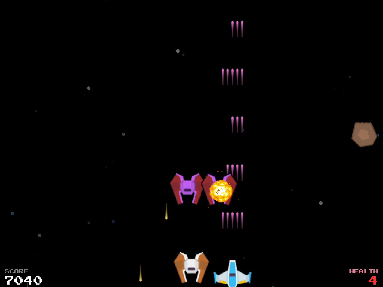 Space shooter demo